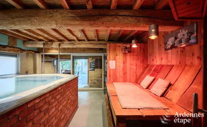 Ferienhaus Durbuy 24/30 Pers. Ardennen Schwimmbad Wellness