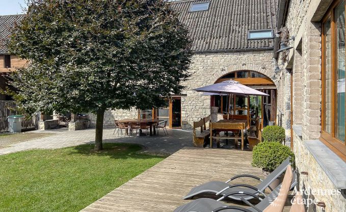 Ferienhaus Durbuy 24/30 Pers. Ardennen Schwimmbad Wellness