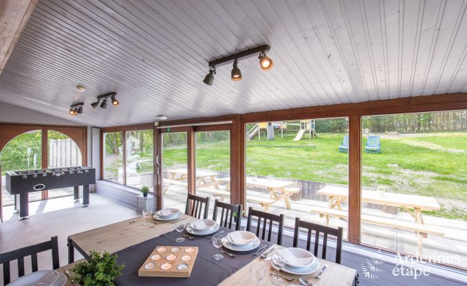 Ferienhaus Durbuy 21 Pers. Ardennen Wellness