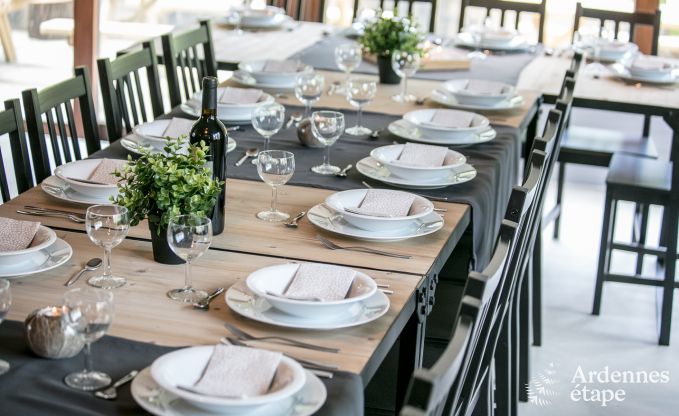 Ferienhaus Durbuy 21 Pers. Ardennen Wellness