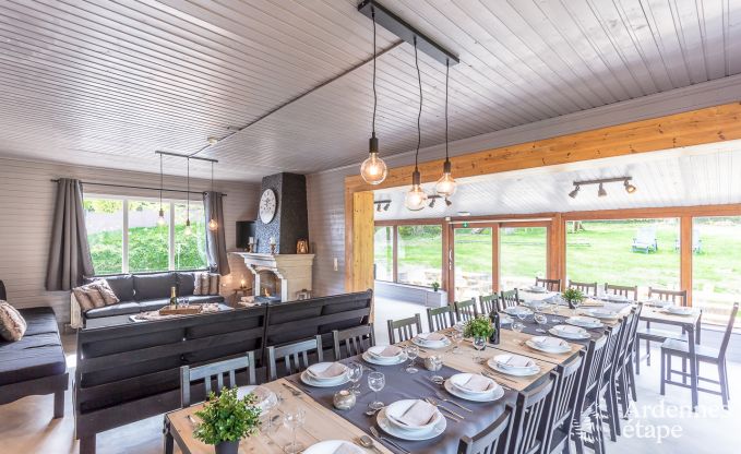 Ferienhaus Durbuy 21 Pers. Ardennen Wellness