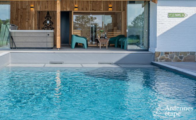 Ferienhaus Durbuy 10/12 Pers. Ardennen Schwimmbad Wellness