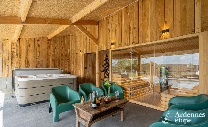 Ferienhaus Durbuy 10/12 Pers. Ardennen Schwimmbad Wellness