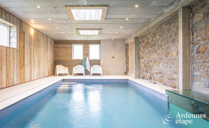Luxusvilla Durbuy 14 Pers. Ardennen Schwimmbad Wellness Behinderten gerecht