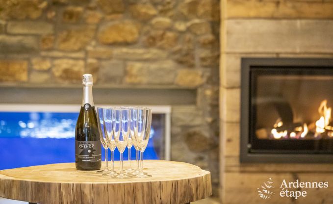 Luxusvilla Durbuy 14 Pers. Ardennen Schwimmbad Wellness Behinderten gerecht