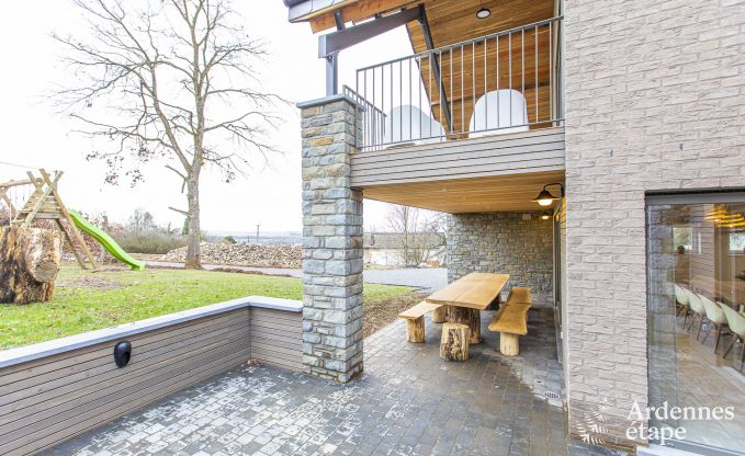 Luxusvilla Durbuy 14 Pers. Ardennen Schwimmbad Wellness Behinderten gerecht