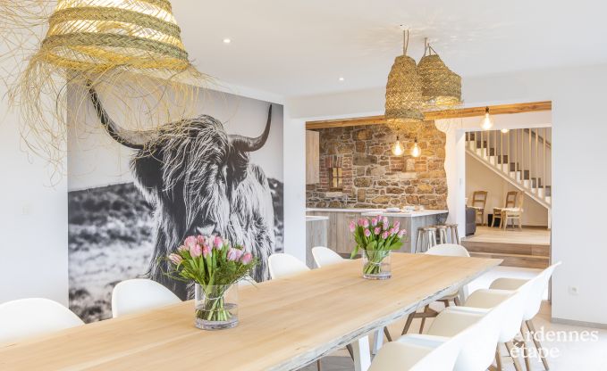 Luxusvilla Durbuy 14 Pers. Ardennen Schwimmbad Wellness Behinderten gerecht