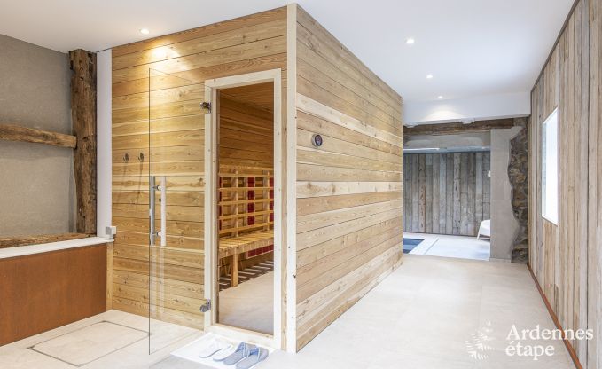 Luxusvilla Durbuy 14 Pers. Ardennen Schwimmbad Wellness Behinderten gerecht