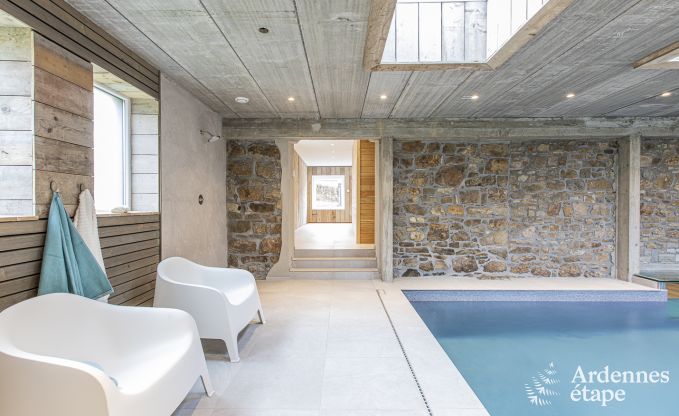 Luxusvilla Durbuy 14 Pers. Ardennen Schwimmbad Wellness Behinderten gerecht