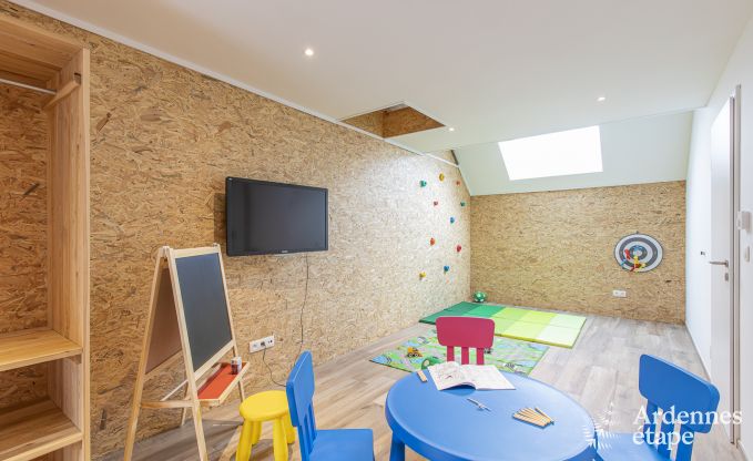 Luxusvilla Durbuy 14 Pers. Ardennen Schwimmbad Wellness Behinderten gerecht