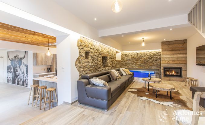 Luxusvilla Durbuy 14 Pers. Ardennen Schwimmbad Wellness Behinderten gerecht