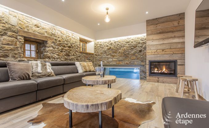 Luxusvilla Durbuy 14 Pers. Ardennen Schwimmbad Wellness Behinderten gerecht