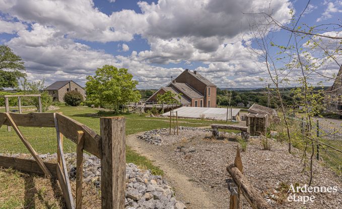 Einzigartiger Aufenthalt f�r 2 Personen in Durbuy mit Holzpelletkamin, Grill und Privatgarten