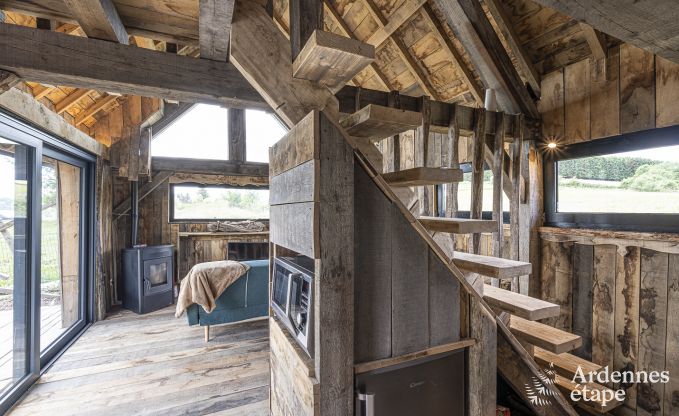 Einzigartiger Aufenthalt f�r 2 Personen in Durbuy mit Holzpelletkamin, Grill und Privatgarten