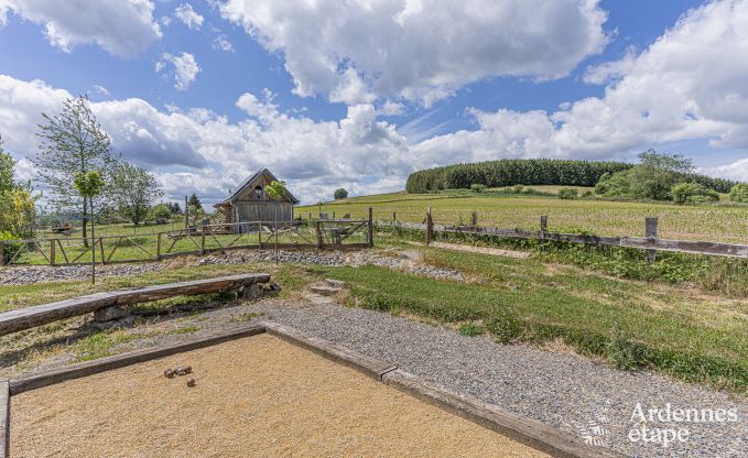 Einzigartiger Aufenthalt f�r 2 Personen in Durbuy mit Holzpelletkamin, Grill und Privatgarten