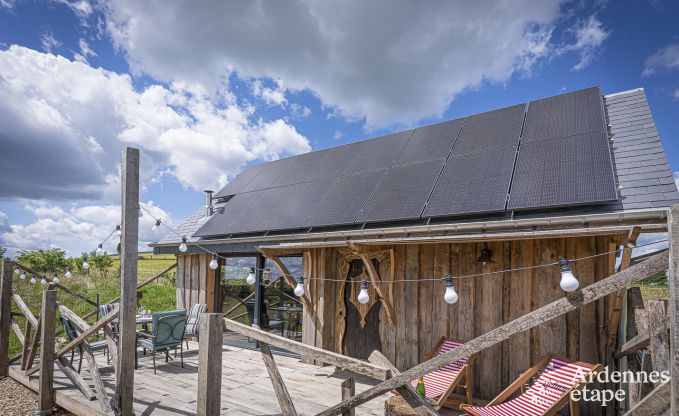 Einzigartiger Aufenthalt f�r 2 Personen in Durbuy mit Holzpelletkamin, Grill und Privatgarten