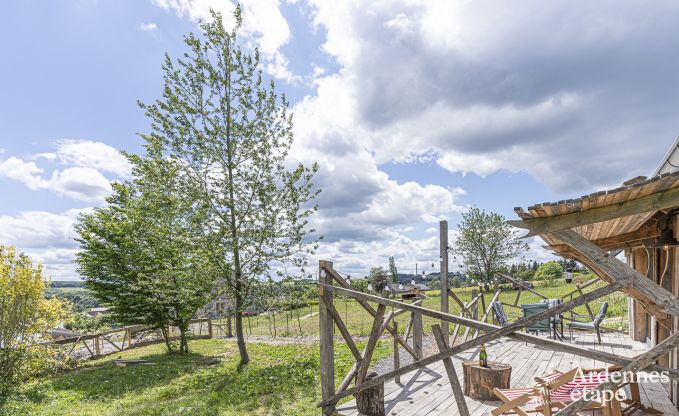 Einzigartiger Aufenthalt f�r 2 Personen in Durbuy mit Holzpelletkamin, Grill und Privatgarten