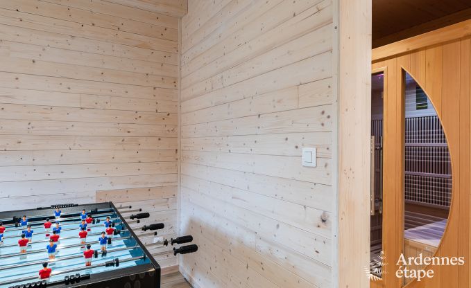 Chalet Durbuy 8 Pers. mit Sauna und Kicker Ardennen