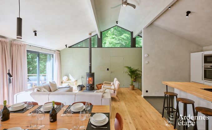 Ger�umiges Chalet f�r 8 Personen mit Sauna im Wald rund um Durbuy