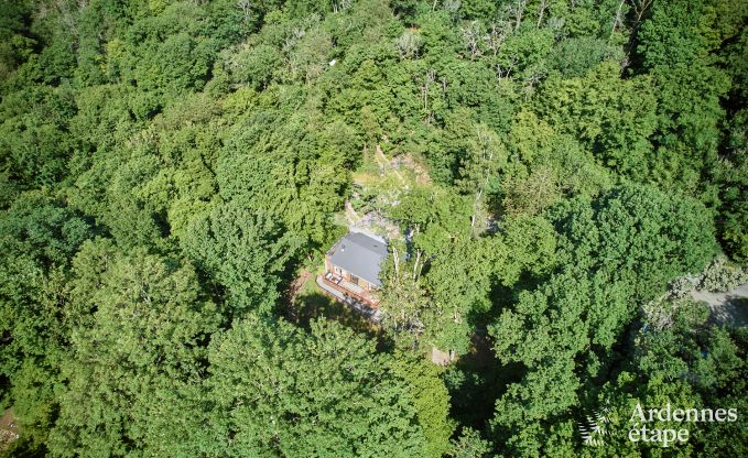 Ger�umiges Chalet f�r 8 Personen mit Sauna im Wald rund um Durbuy