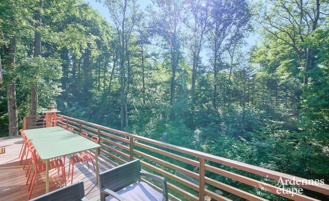 Ger�umiges Chalet f�r 8 Personen mit Sauna im Wald rund um Durbuy