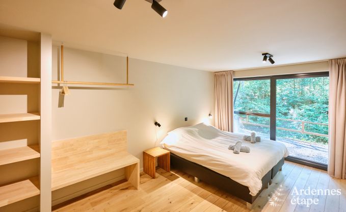 Ger�umiges Chalet f�r 8 Personen mit Sauna im Wald rund um Durbuy