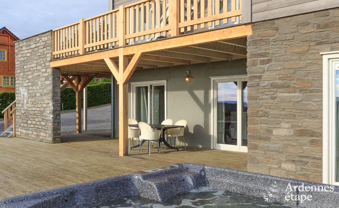 Chalet Durbuy 18 Pers. Ardennen Wellness Behinderten gerecht
