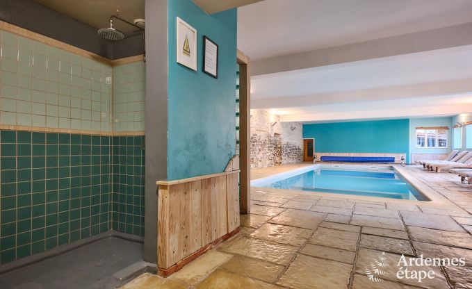Ferienhaus Durbuy 24/30 Pers. Ardennen Schwimmbad Wellness