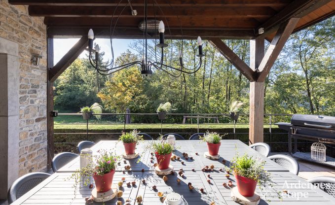 Ferienhaus Durbuy 17 Pers. Ardennen Wellness