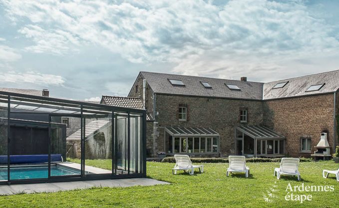 Ferienhaus Durbuy 16/18 Pers. Ardennen Wellness