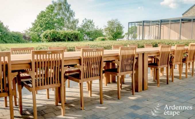 Ferienhaus Durbuy 16/18 Pers. Ardennen Wellness