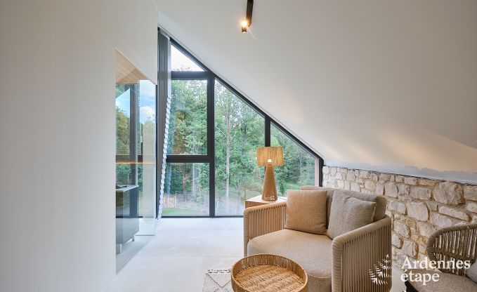 Komfortables Ferienhaus f�r 4 Personen in Durbuy mit 2 Schlafzimmern, 2 Badezimmern, Sauna und Privatgarten