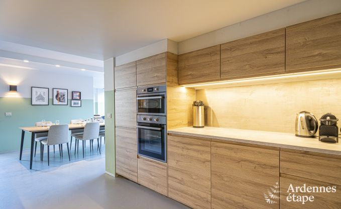 Unvergesslicher Aufenthalt in Durbuy: Ger�umiges Ferienhaus f�r 18 Personen mit Luxusausstattung im Herzen der Ardennen