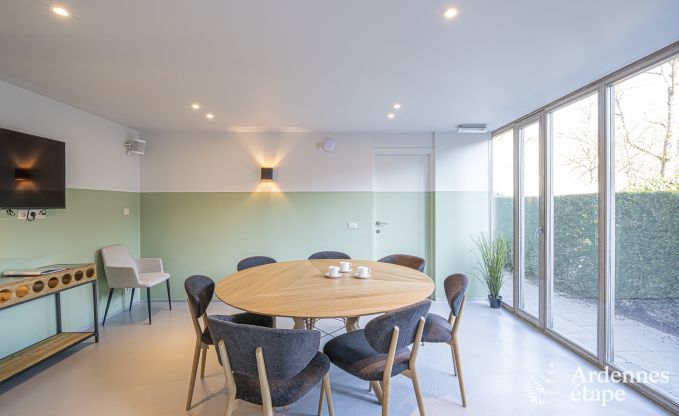 Unvergesslicher Aufenthalt in Durbuy: Ger�umiges Ferienhaus f�r 18 Personen mit Luxusausstattung im Herzen der Ardennen