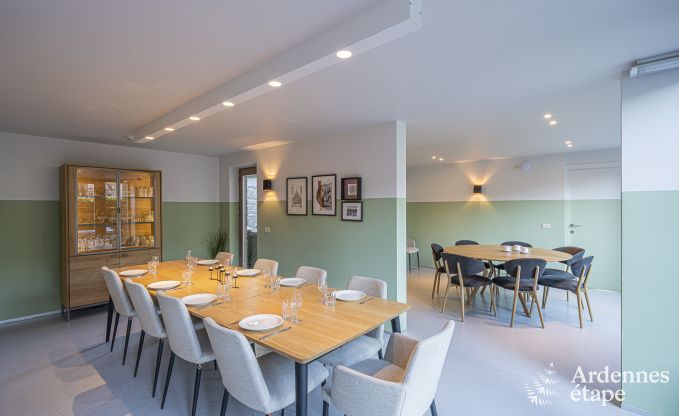 Unvergesslicher Aufenthalt in Durbuy: Ger�umiges Ferienhaus f�r 18 Personen mit Luxusausstattung im Herzen der Ardennen