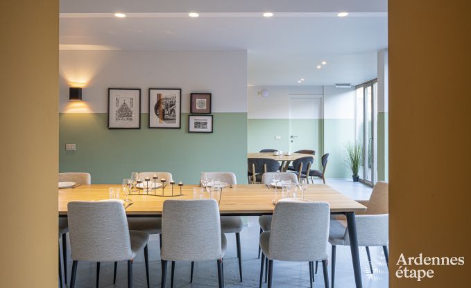 Unvergesslicher Aufenthalt in Durbuy: Ger�umiges Ferienhaus f�r 18 Personen mit Luxusausstattung im Herzen der Ardennen