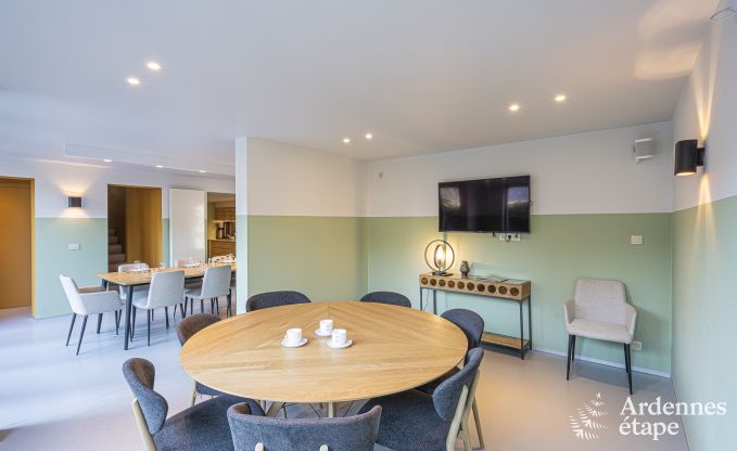 Unvergesslicher Aufenthalt in Durbuy: Ger�umiges Ferienhaus f�r 18 Personen mit Luxusausstattung im Herzen der Ardennen