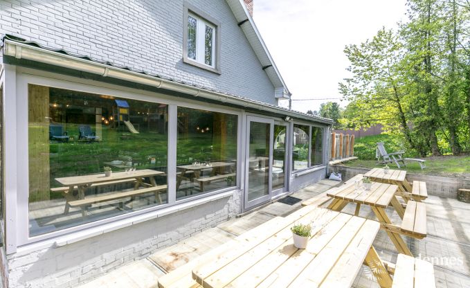 Ferienhaus Durbuy 21 Pers. Ardennen Wellness