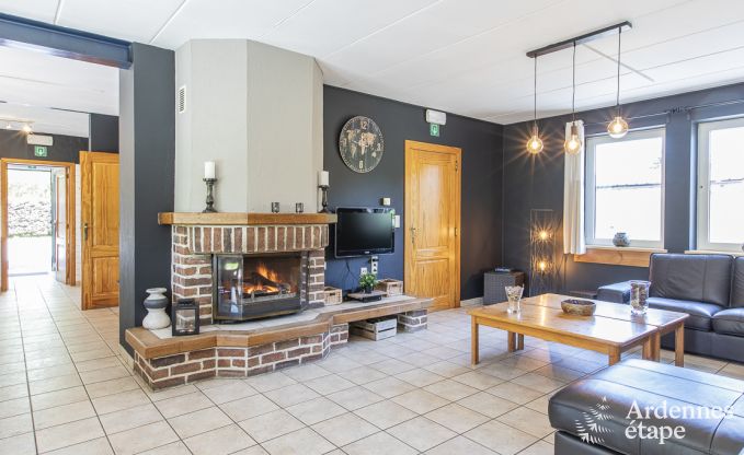 Ferienhaus Durbuy 22 Pers. Ardennen Schwimmbad Behinderten gerecht