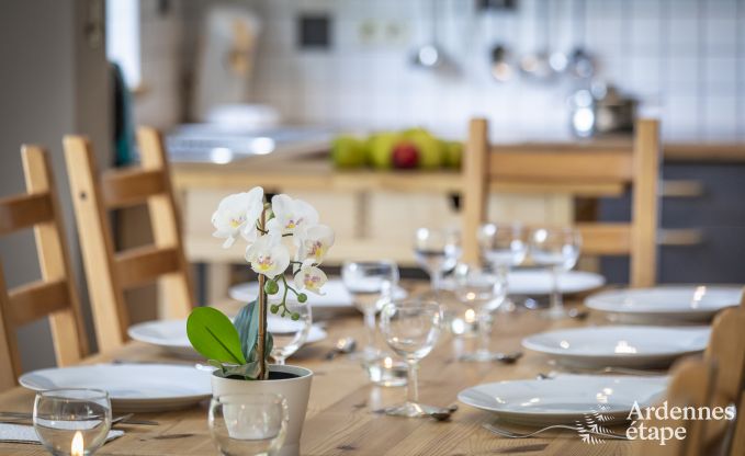 Ferienhaus Durbuy 22 Pers. Ardennen Schwimmbad Behinderten gerecht