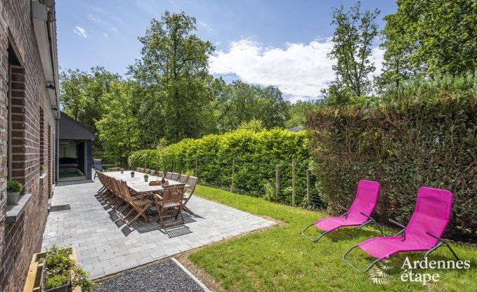 Ferienhaus Durbuy 22 Pers. Ardennen Schwimmbad Behinderten gerecht