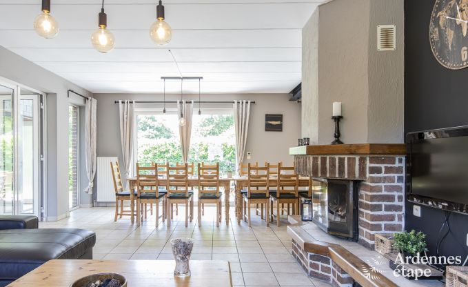 Ferienhaus Durbuy 22 Pers. Ardennen Schwimmbad Behinderten gerecht