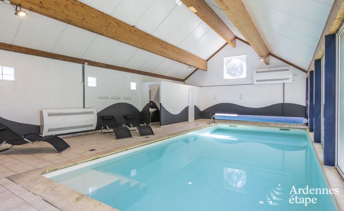 Ferienhaus Durbuy 22 Pers. Ardennen Schwimmbad Behinderten gerecht