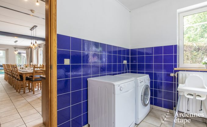 Ferienhaus Durbuy 22 Pers. Ardennen Schwimmbad Behinderten gerecht