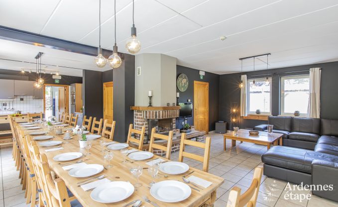 Ferienhaus Durbuy 22 Pers. Ardennen Schwimmbad Behinderten gerecht