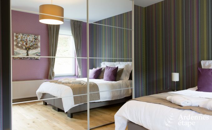 Luxusvilla in Durbuy: Unterkunft fr 15 Personen mit Pool, Spa und Natur in den Ardennen