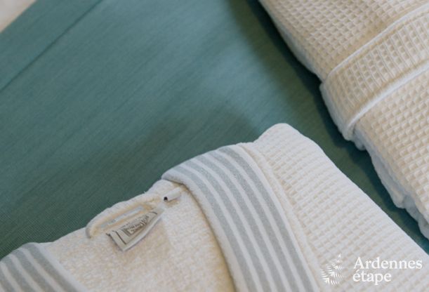 Luxusvilla in Durbuy: Unterkunft fr 15 Personen mit Pool, Spa und Natur in den Ardennen