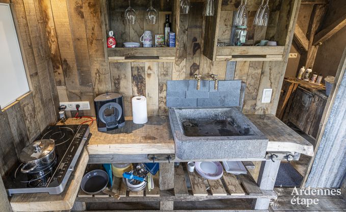 Einzigartiger Aufenthalt f�r 2 Personen in Durbuy mit Holzpelletkamin, Grill und Privatgarten