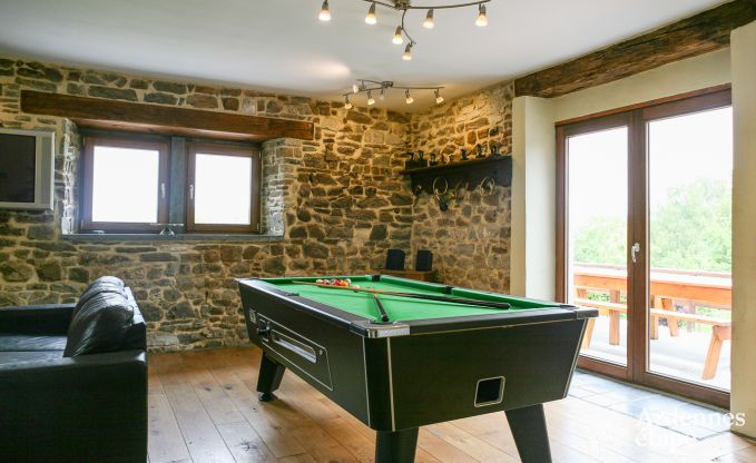 Gerumiges Haus fr 12 Personen in Ereze, 6 Schlafzimmer, Sauna, Jacuzzi, Spielzimmer, Ardennen