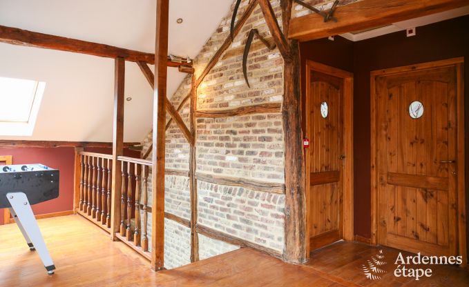 Ger�umiges Haus f�r 12 Personen in Erez�e, 6 Schlafzimmer, Sauna, Jacuzzi, Spielzimmer, Ardennen